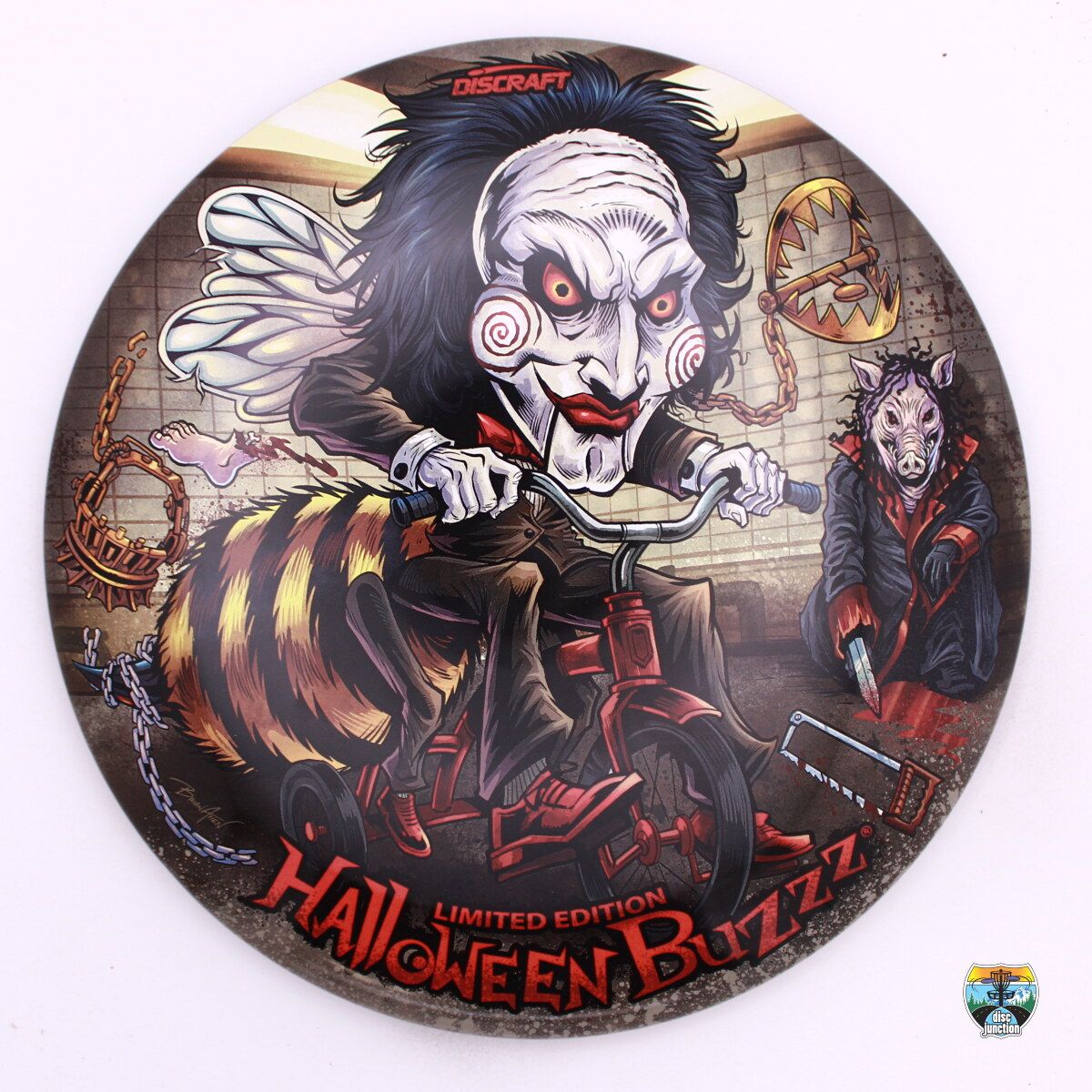 Discraft ESP Supercolor Buzzz 2026 Halloween, Manufacturer Weight Range: 175-176 Grams, Color: Black, Serial Number: 0741-0001