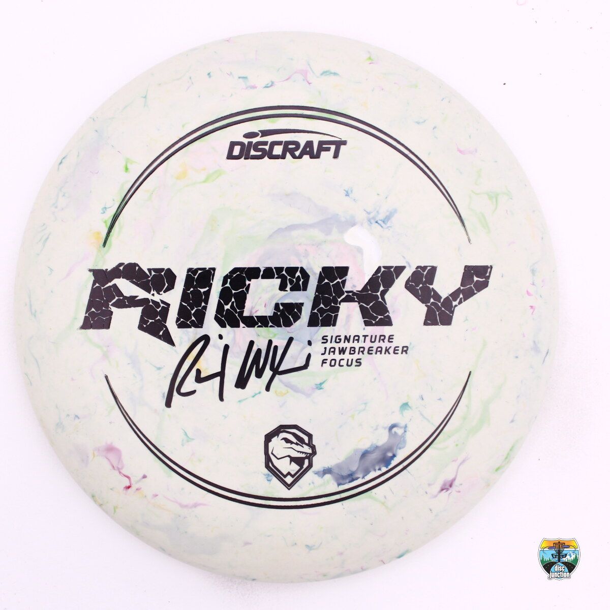 Discraft Jawbreaker Focus Signature Series Ricky Wysocki 2x, Manufacturer Weight Range: 173-174 Grams, Color: White, Serial Number: 0756-0040