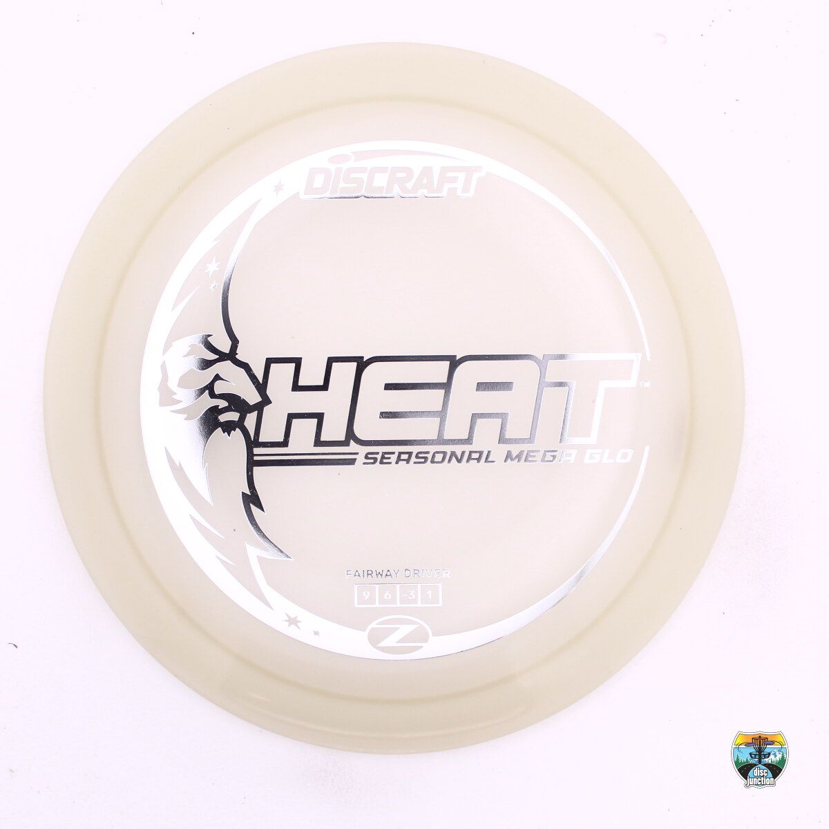 Discraft Mega Glo Z Heat Seasonal Mega Glo 2026, Manufacturer Weight Range: 170-172 Grams, Color: Glow, Serial Number: 0757-0006