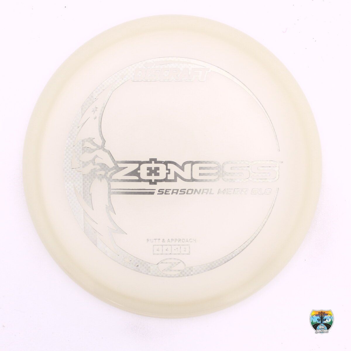 Discraft Mega Glo Z Zone SS Seasonal Mega Glo 2026, Manufacturer Weight Range: 170-172 Grams, Color: Glow, Serial Number: 0757-0025