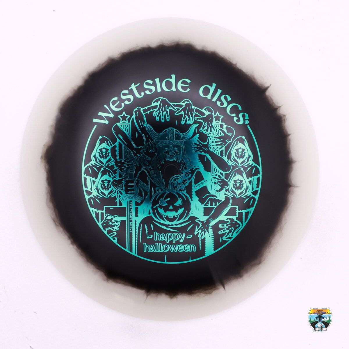 Westside Discs VIP-X Moonshine Orbit Underworld 2026 Halloween, Manufacturer Weight Range: 173+ Grams, Color: Black/White, Serial Number: 0768-0076