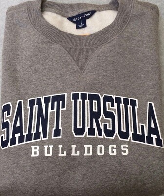 Saint Ursula Academy Bulldogs Full Chest Crew Neck