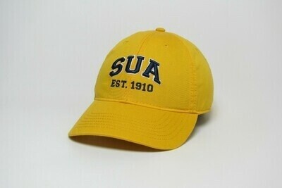 SUA est. Ball Cap, Color: Khaki, Material: Relaxed Twill