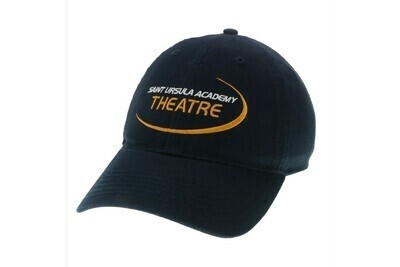 Theatre Swoosh Ball Cap, Color: Navy, Material: Relaxed Twill