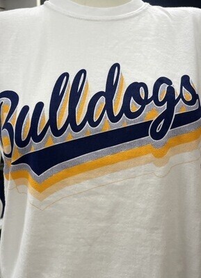 Bulldogs Script Long Sleeve T-Shirt, Size: Small