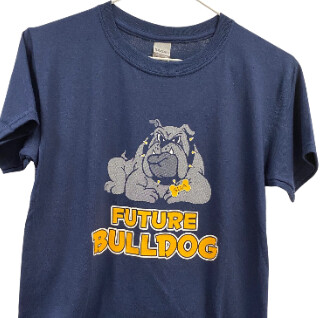 Future Bulldog T-Shirt, Size: Youth Small