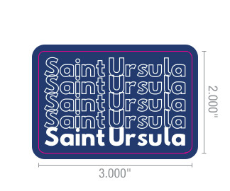 Saint Ursula Repeat Sticker