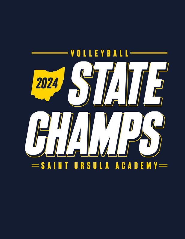 SALE Volleyball State Champ ADULT Short Sleeve T-Shirt
