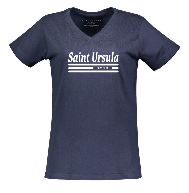 Saint Ursula V-Neck Tee