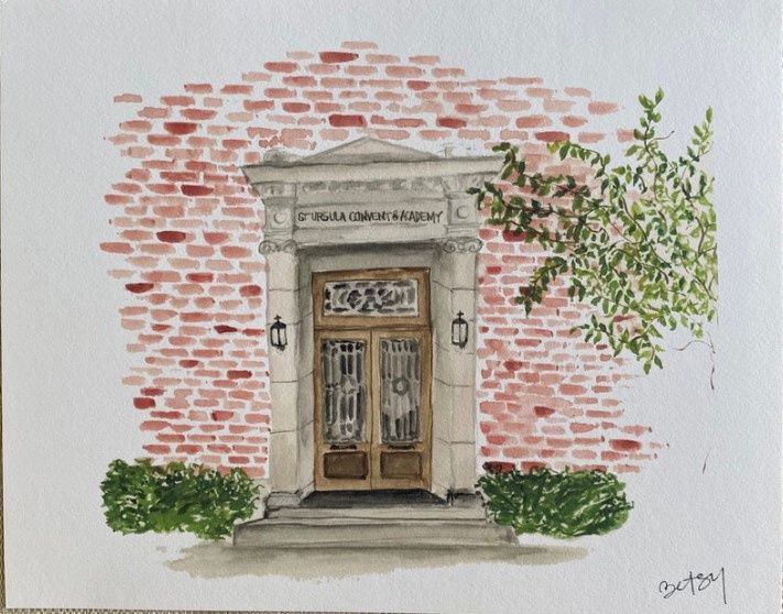 Chapel Door Print