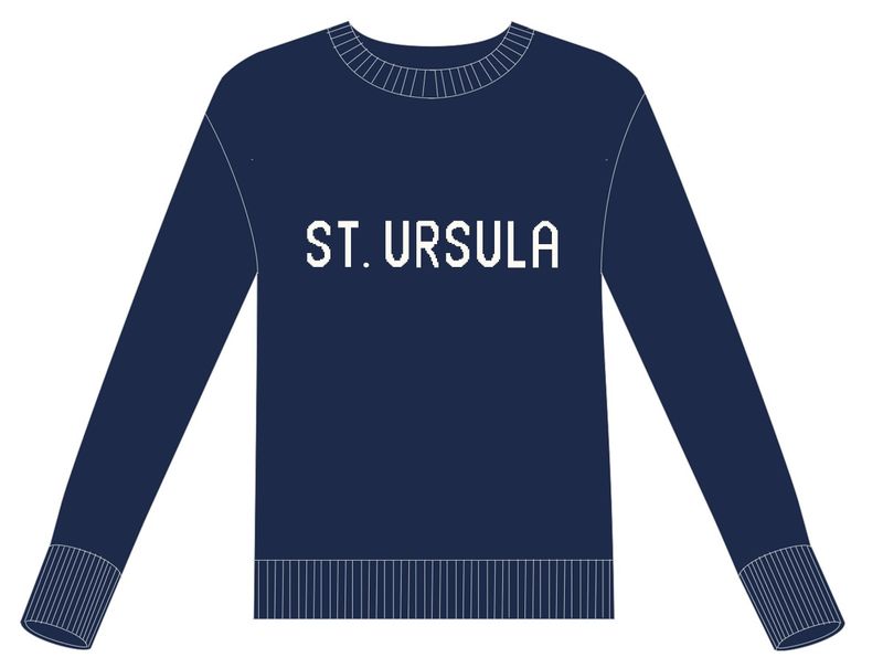 St. Ursula Crew Neck Sweater