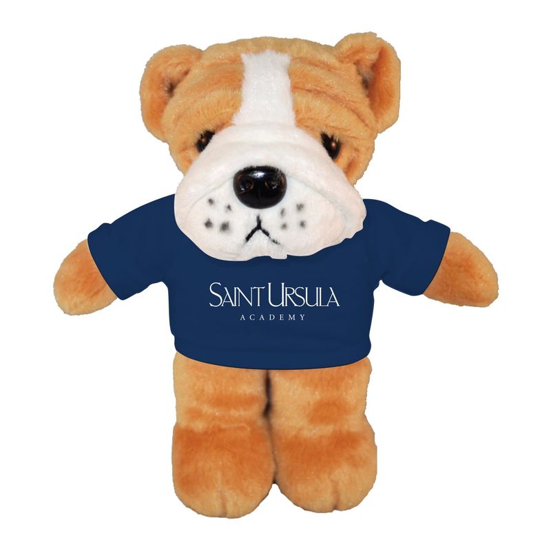 Large Plush Bulldog with T-Shirt