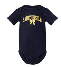 Bow Baby Short Sleeve Onesie