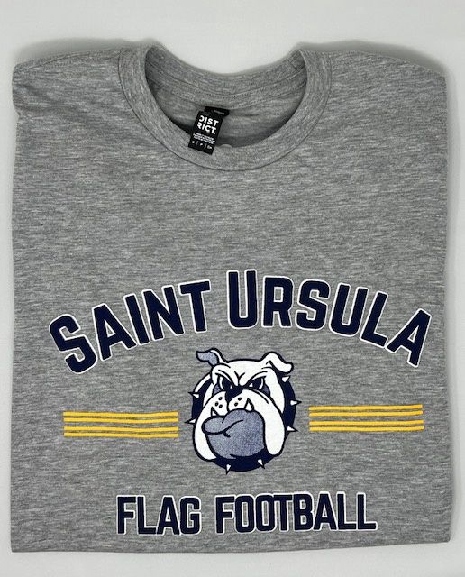Grey Flag Football T-Shirt