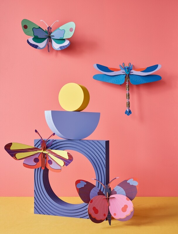 MINT FOREST BUTTERFLY - WALL DECORATION| PUZZLE