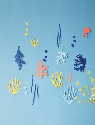 PAPER POP OUTS - SEAWEED |  PUZZLE