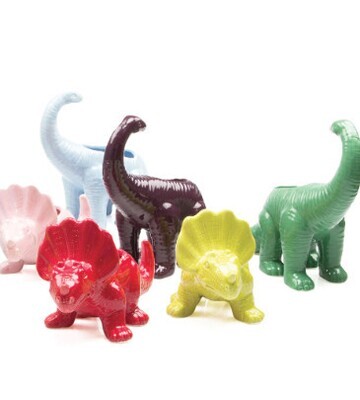 DINOSAUR VASE