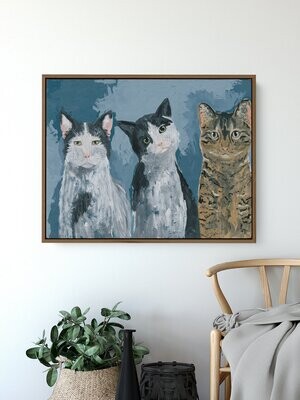 KITTIES - PAPER PRINT 8X10 UNFRAMED