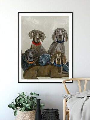 PARTY OF FIVE - PAPER PRINT 8X10 UNFRAMED