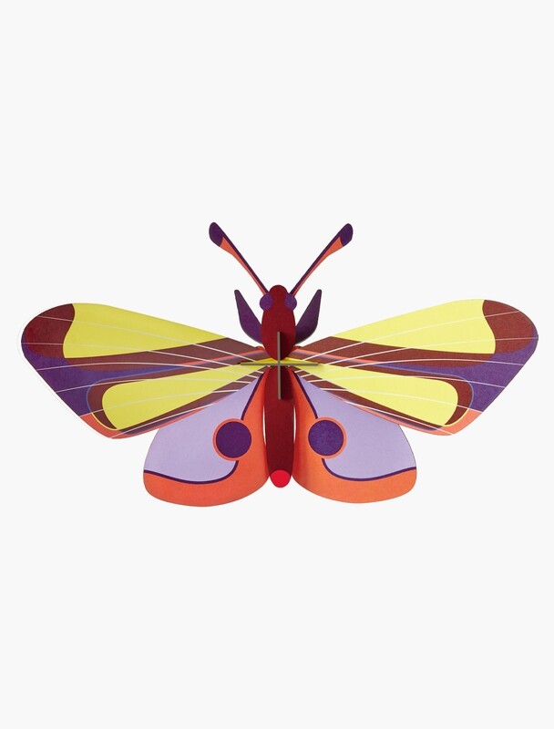 PURPLE EYED BUTTERFLY - WALL DECORATION |  PUZZLE