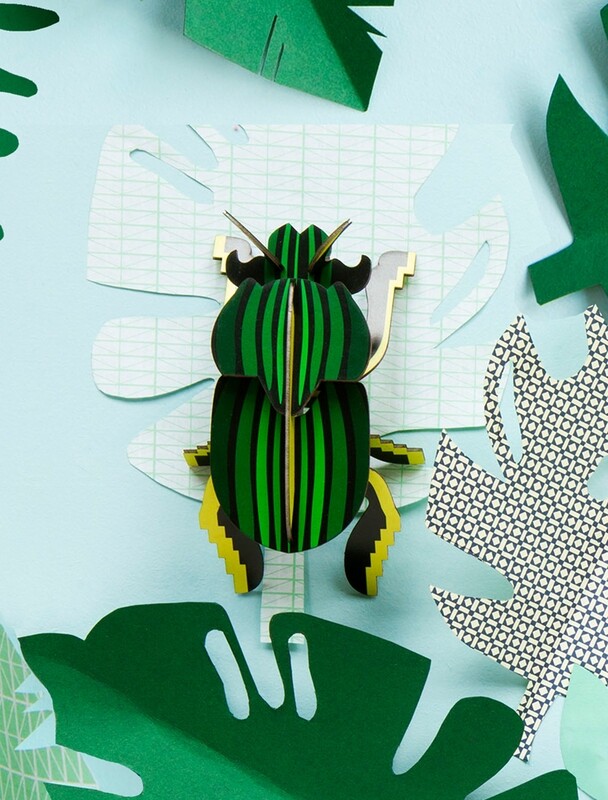 SCARAB BEETLE - WALL DECORATION |  PUZZLE