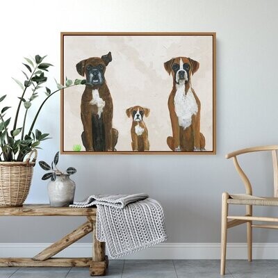 SIT GOOD BOYS - PAPER PRINT 8X10 UNFRAMED