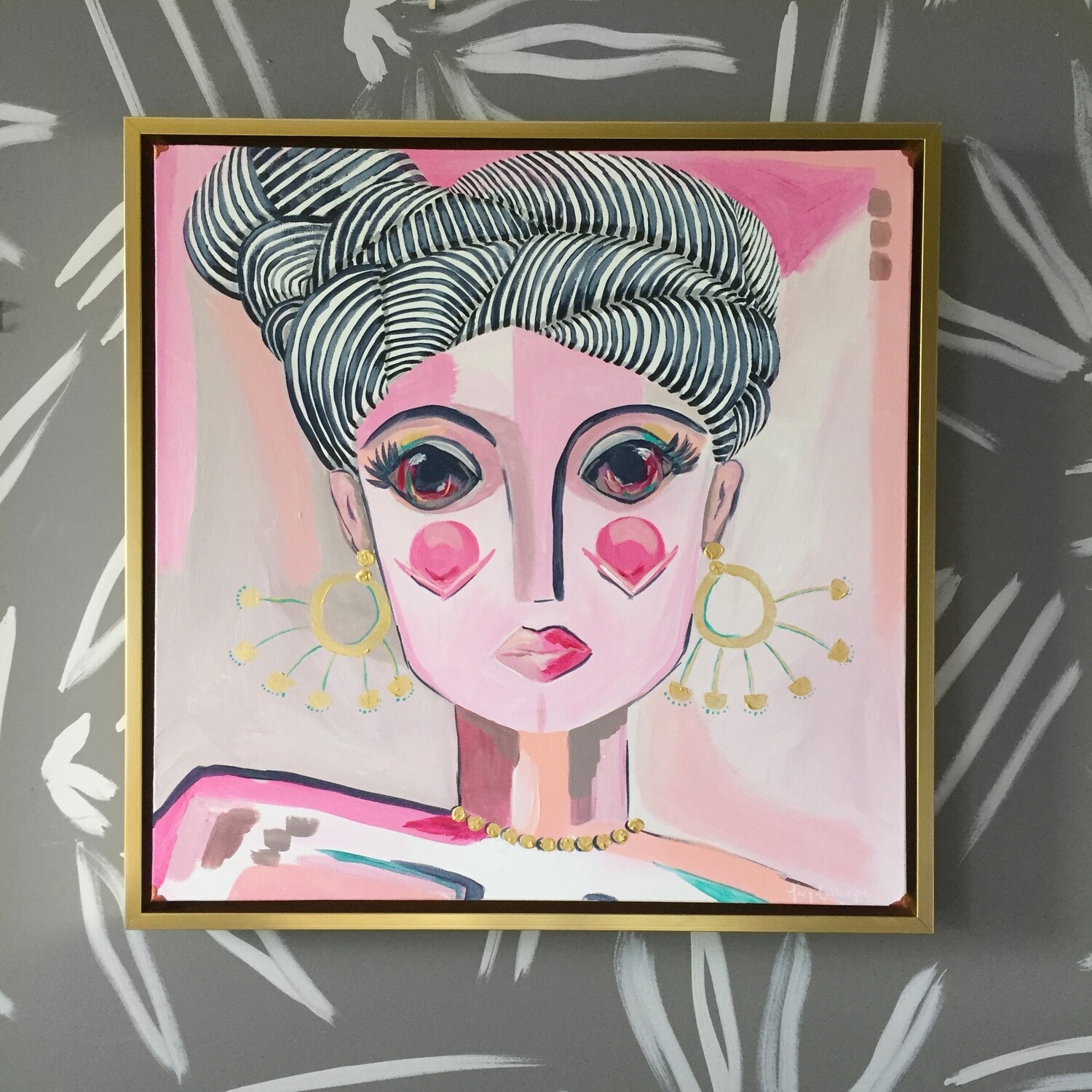 DRESSING ROOM - PAPER PRINT 8X8 UNFRAMED