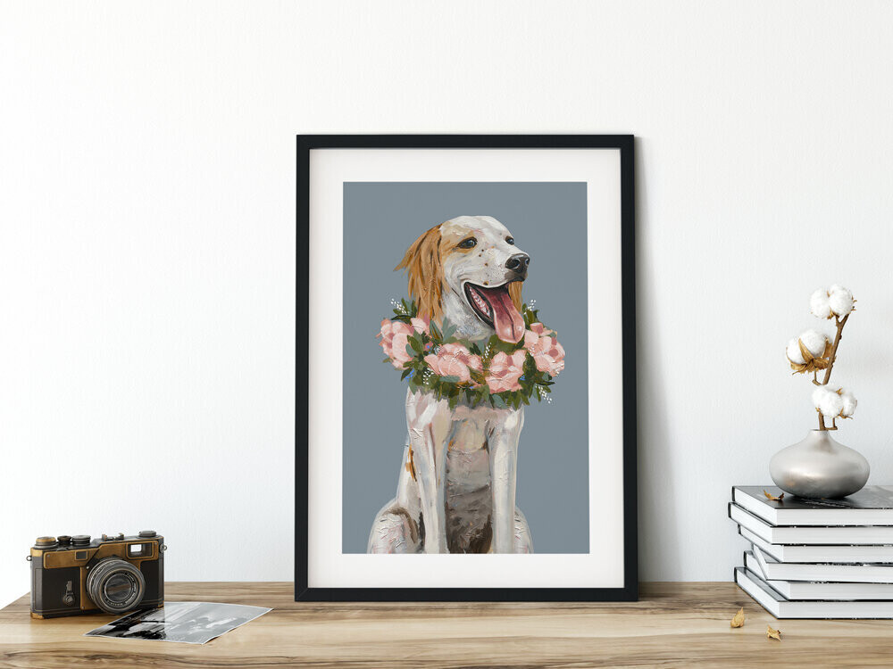 HOW THE ENGLISH SIT - PAPER PRINT 8X10 UNFRAMED
