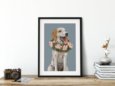 HOW THE ENGLISH SIT - PAPER PRINT 8X10 UNFRAMED