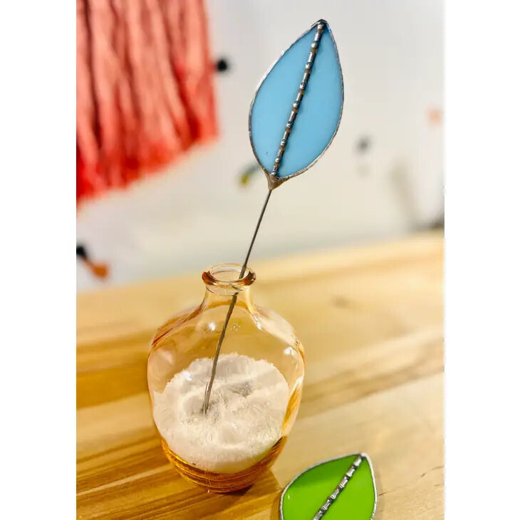 MOD GLASS LEAF - GLACIER BLUE