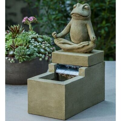 MINI ELEMENT ZEN FROG FOUNTAIN