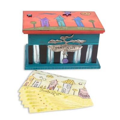 TRINKET/RECIPE BOX - NEIGHBORHOOD