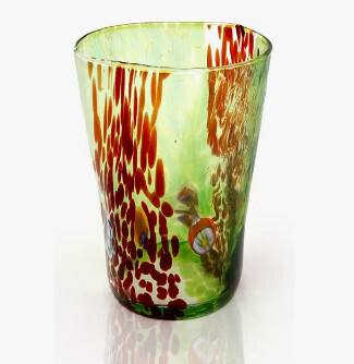 MURANO DRINK GLASSES NAIF-13-11 RD/GR