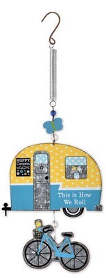 93162 BLUE CAMPER BOUNCY