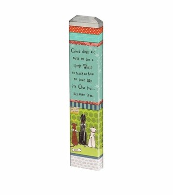 Mini Art Pole Good Dogs 13&quot;