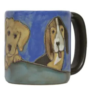 MARA STONEWARE MUG - PUPPY EYES