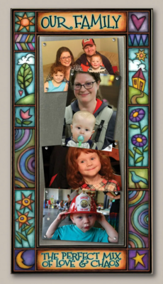 LAF16 OUR FAMILY PICTURE FRAME