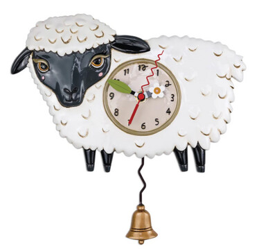 CLOCK BLACK SHEEP (DISCONTINUED - LAST ONE)