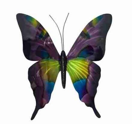 MM064 PURPLE SPOTTED BUTTERFLY LARGE