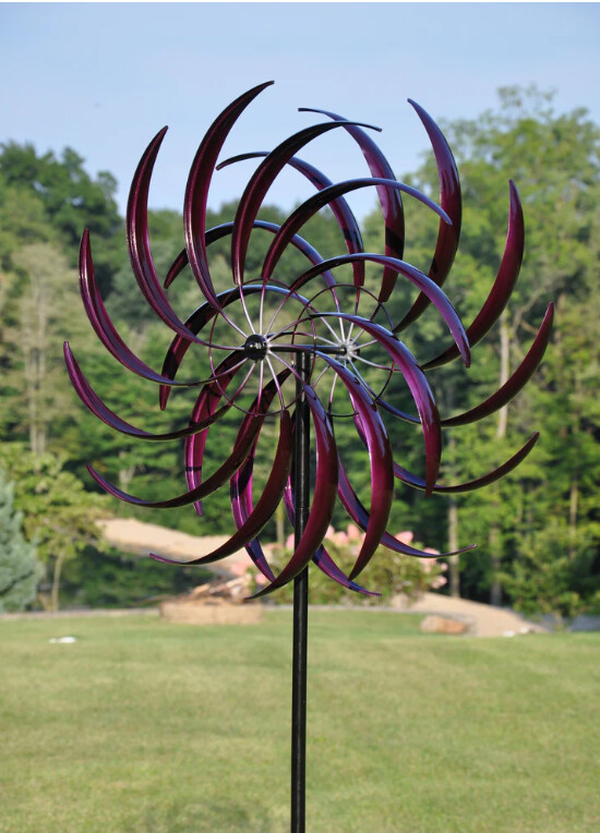 GRANDE WINDSWEPT WIND SPINNER -PURPLE