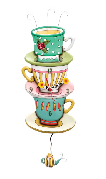 CLOCK - SPOT OF TEA