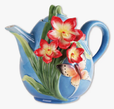 DOGWOOD TEAPOT