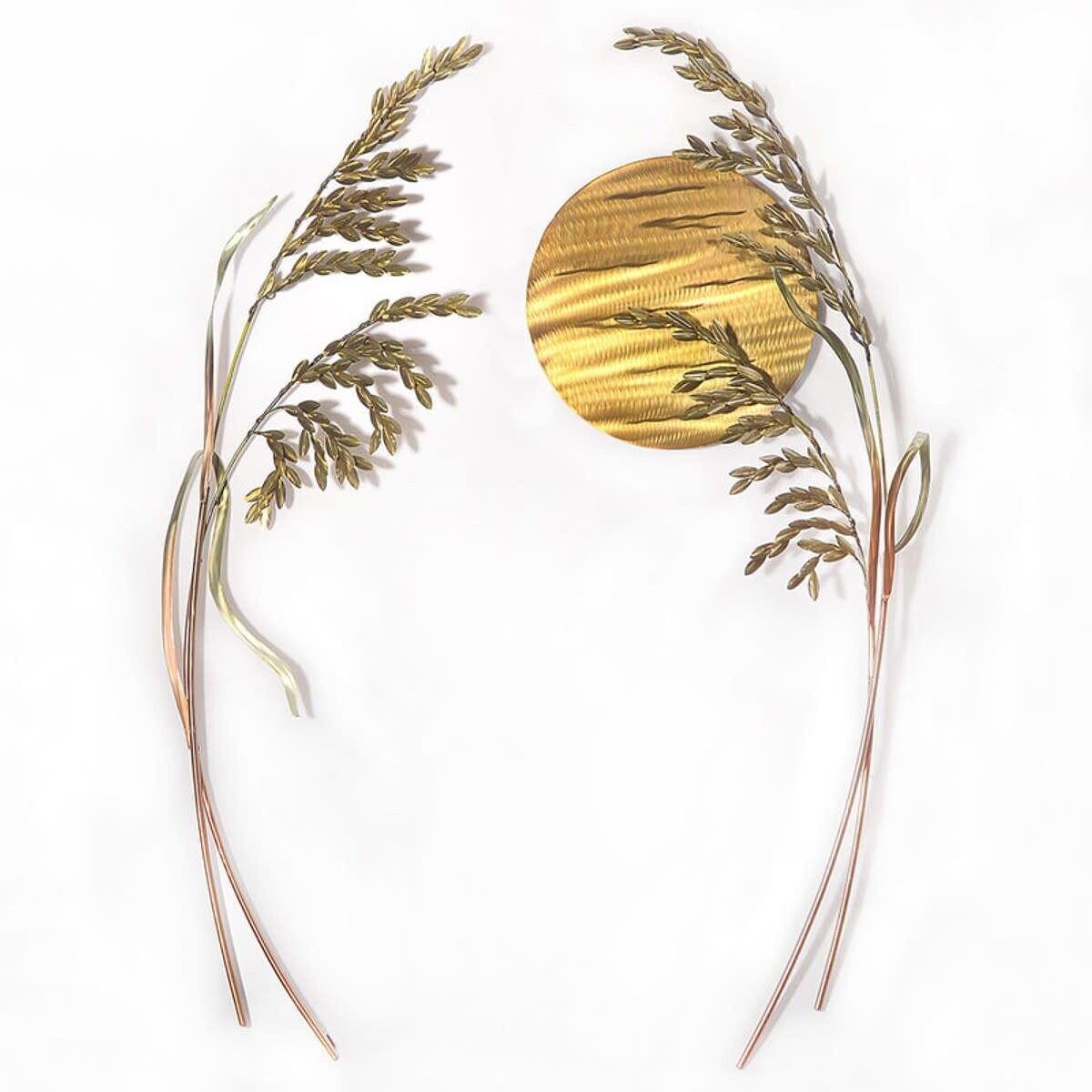 SEAOATS PAIR METAL WALL SCULPTURE MM143LR