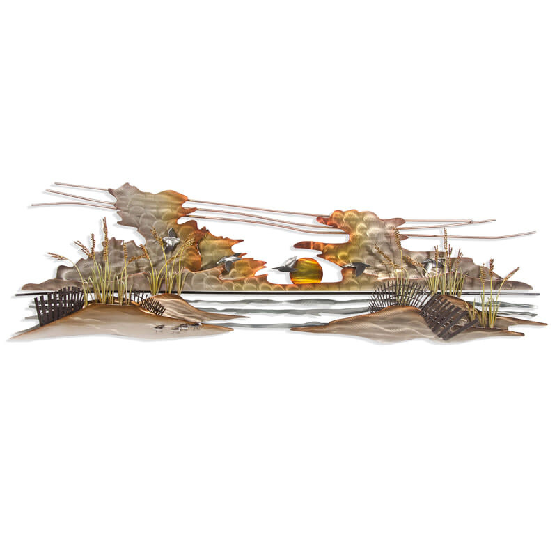 DUNES II METAL WALL SCULPTURE MM144
