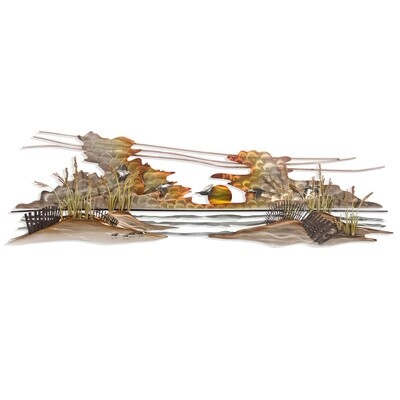 DUNES II METAL WALL SCULPTURE MM144