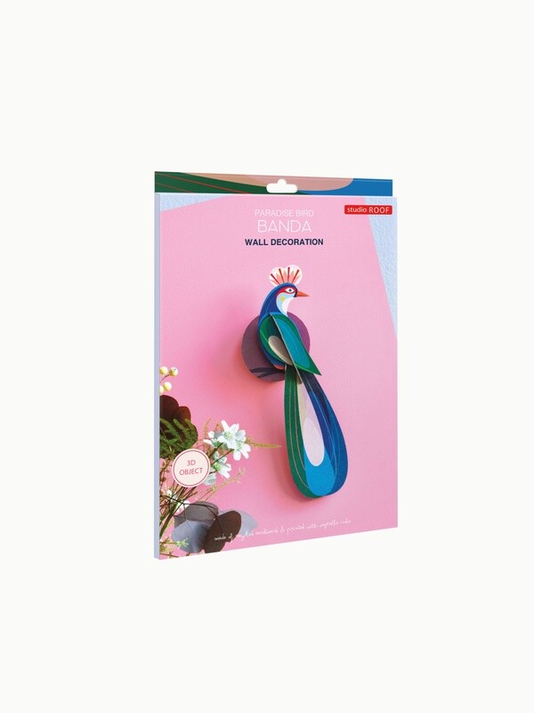 PARADISE BIRD, BANDA - WALL DECORATION| PUZZLE