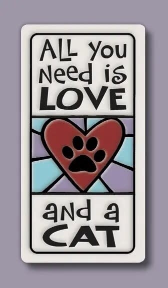 907 MAGNET LOVE A CAT