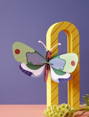 MINT FOREST BUTTERFLY - WALL DECORATION