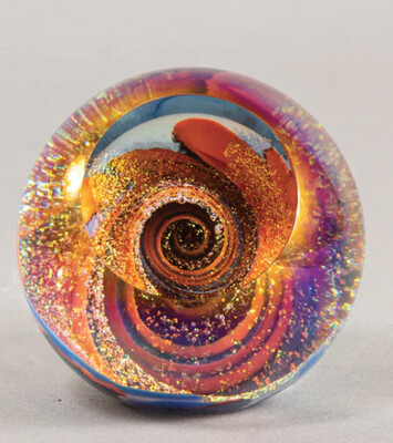 STARBURST FIREBALL PAPERWEIGHT