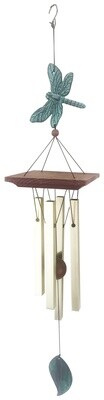 PATINA DRAGONFLY WIND CHIME